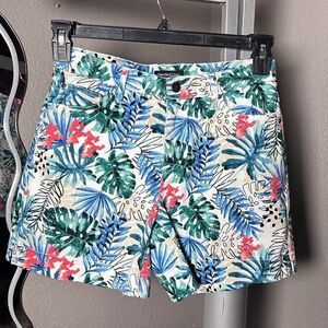 Needle & Cloth Tropical Print Shorts